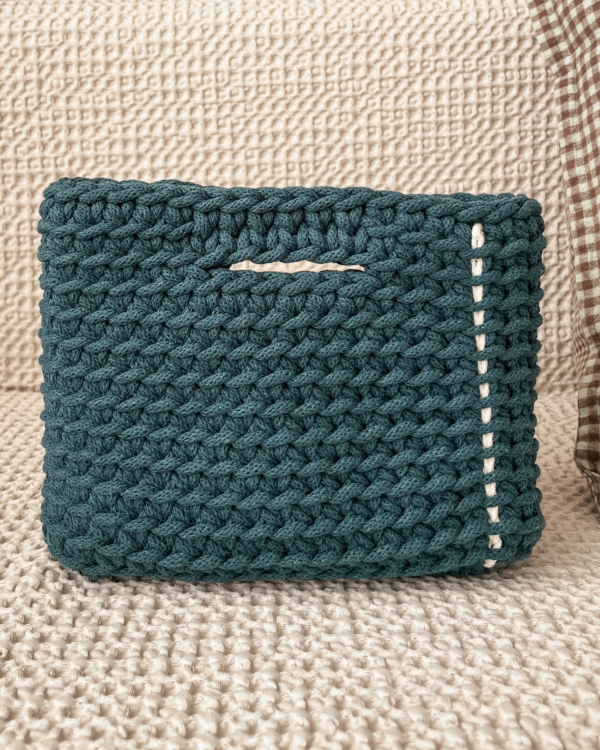 Cut-Out Handle Bag - Tide